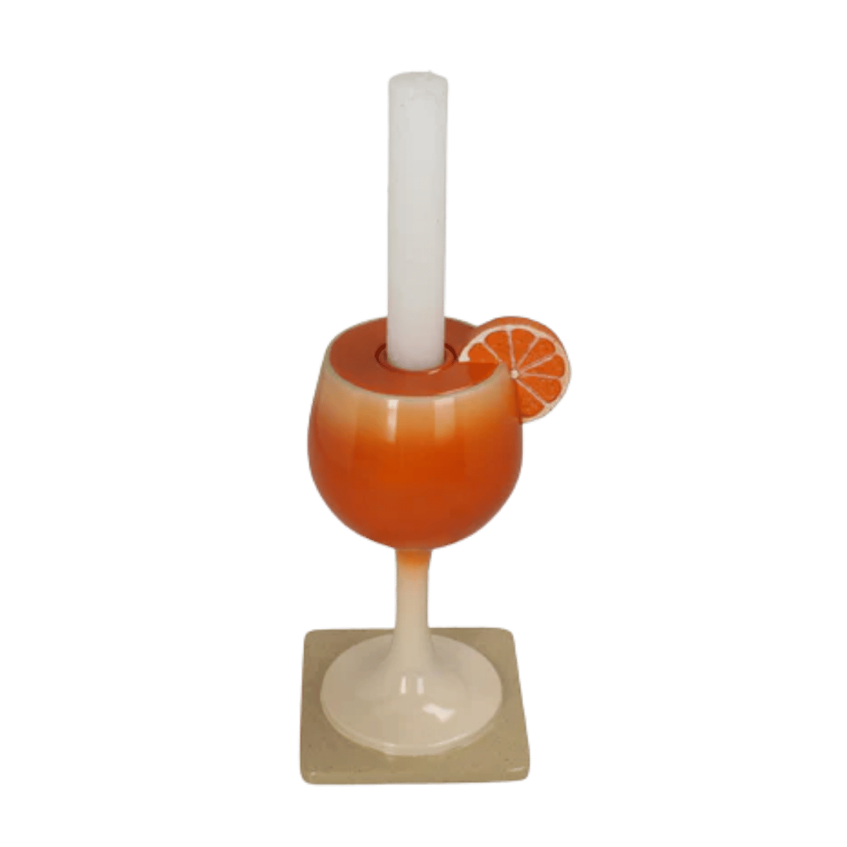 De Bosrand Kaarsenhouder Aperol Spritzer 11 x 10 x 9 cm