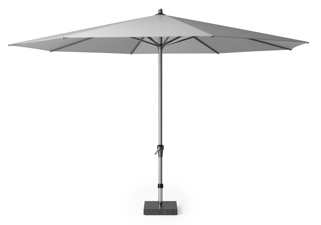 Platinum Stokparasol Riva Light Grey Rond Ø 400 cm