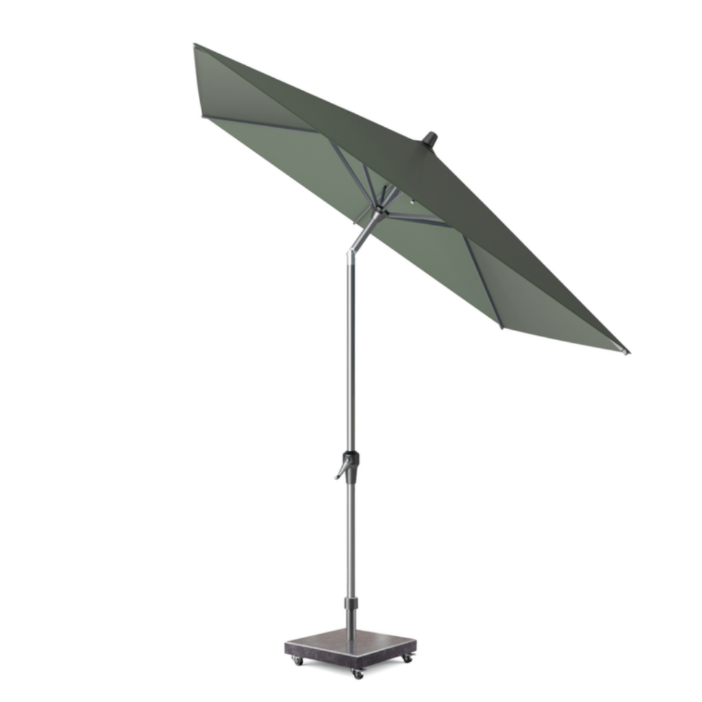 Platinum Stokparasol Riva Olive Rechthoek 250 x 200 cm