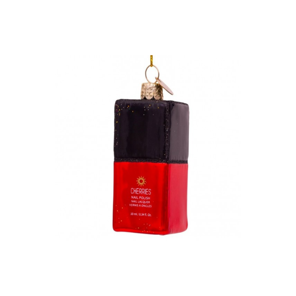 Vondels Kersthanger kersen nagellak 8 cm