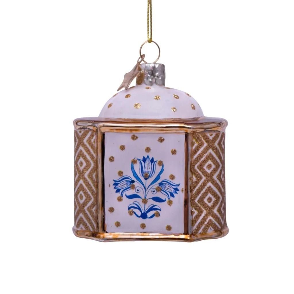 Vondels Kersthanger Delfts Blauwe voorraadpot 10 cm