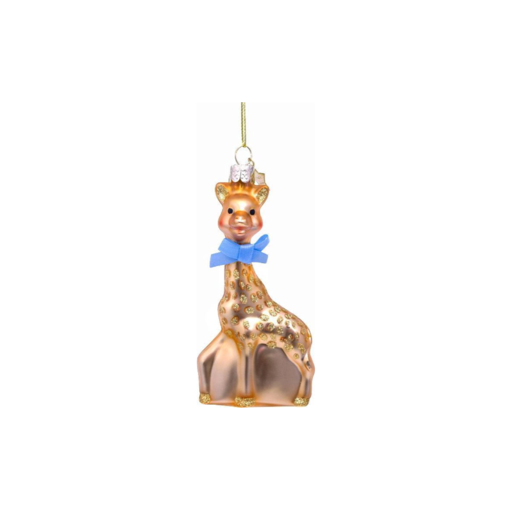 Vondels Kersthanger Sophie de giraffe 10 cm