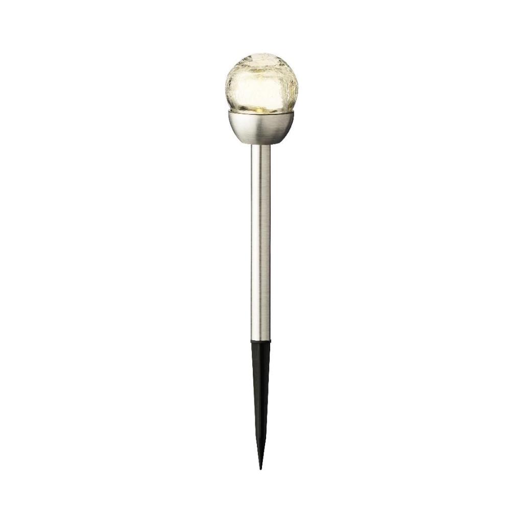 Lumineo Solar Stake Verlichting Rvs Stuks Zilver 245 x 55 cm