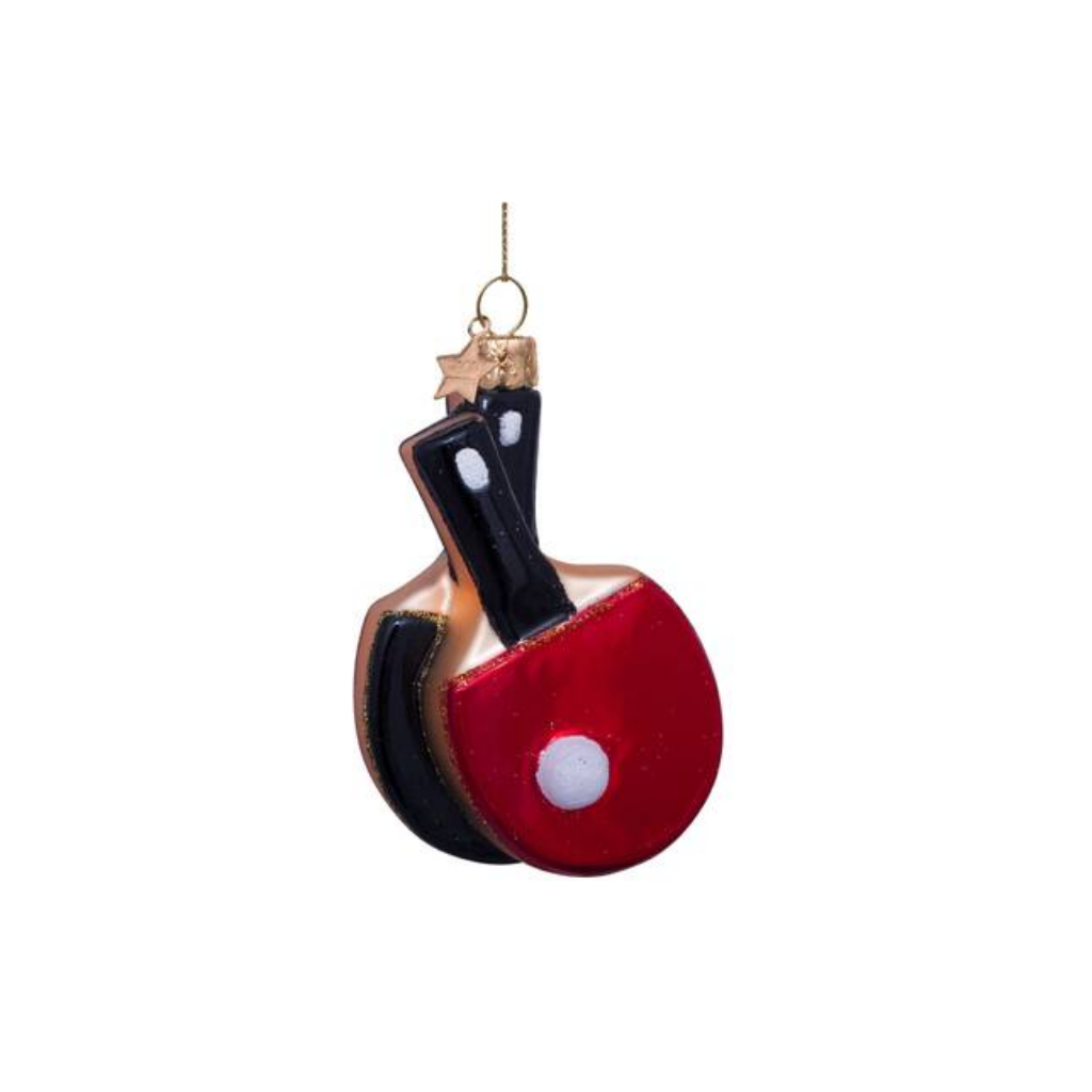 Vondels Kersthanger Ping pong 9 cm