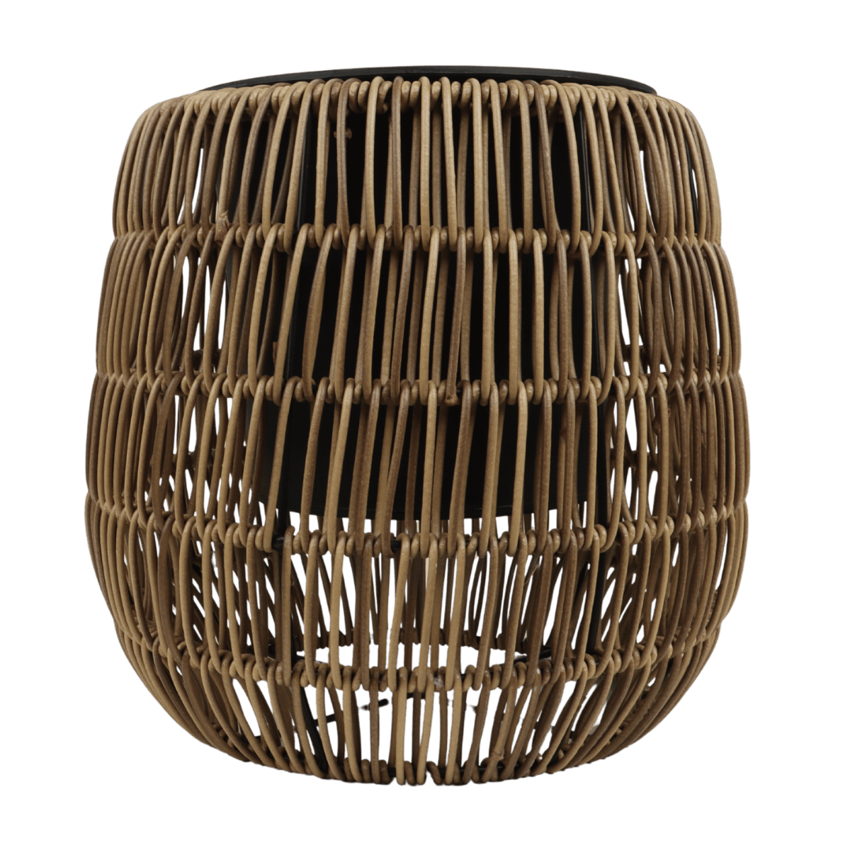 Mica Decorations Pot Pancho Rond Lichtbruin 26 x 28 cm
