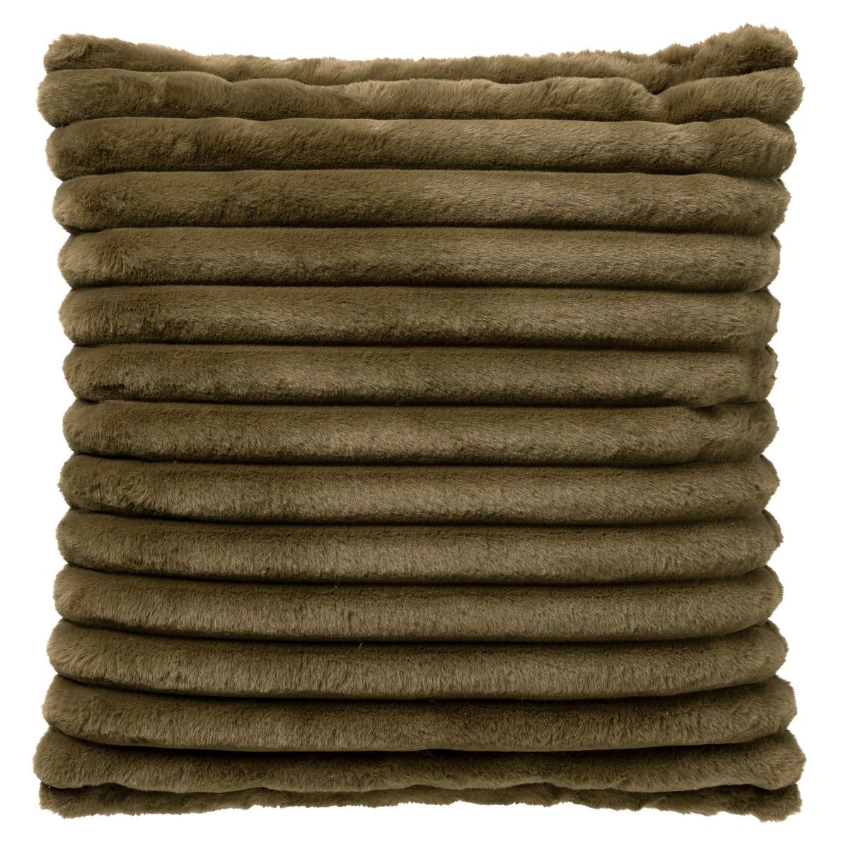 Dutch Decor Sierkussen Hazel military olive 50 x 50 cm