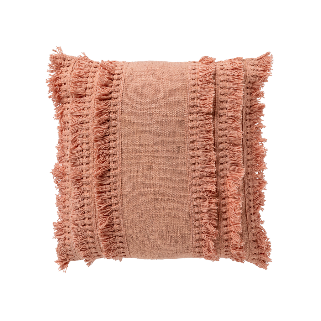 Dutch Decor Sierkussen Fara muted clay 45 x 45 cm