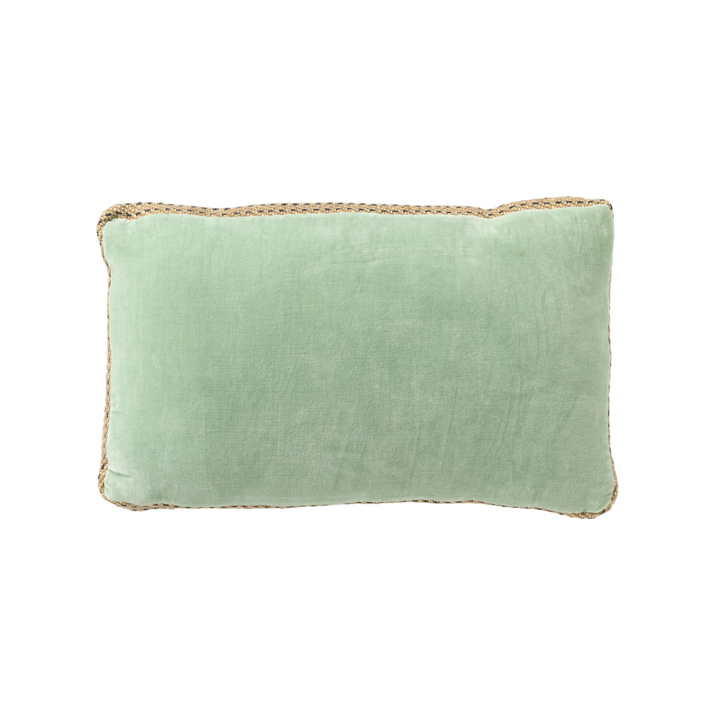 Dutch Decor Sierkussen Manoe cameo green 30 x 50 cm