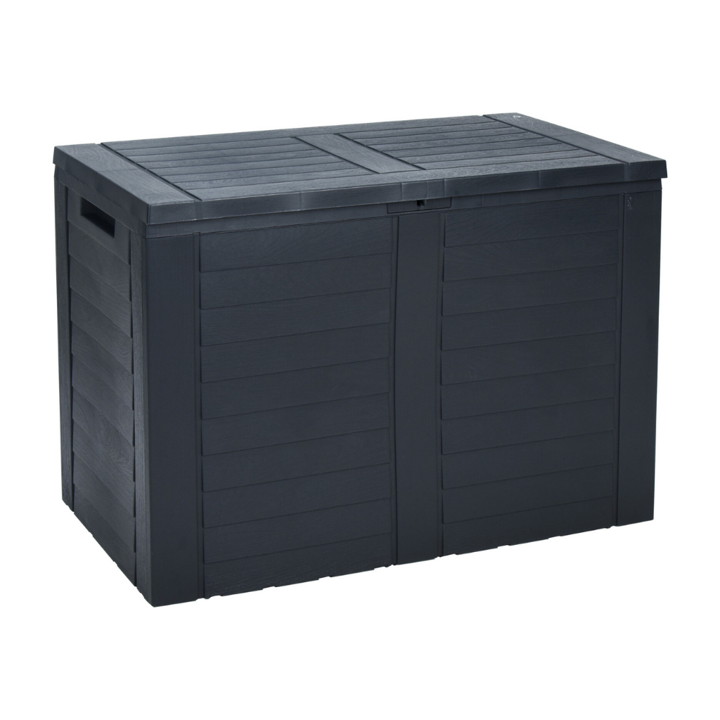 Pro Garden Opbergbox 170 L Zwart 75 x 44 x 53 cm