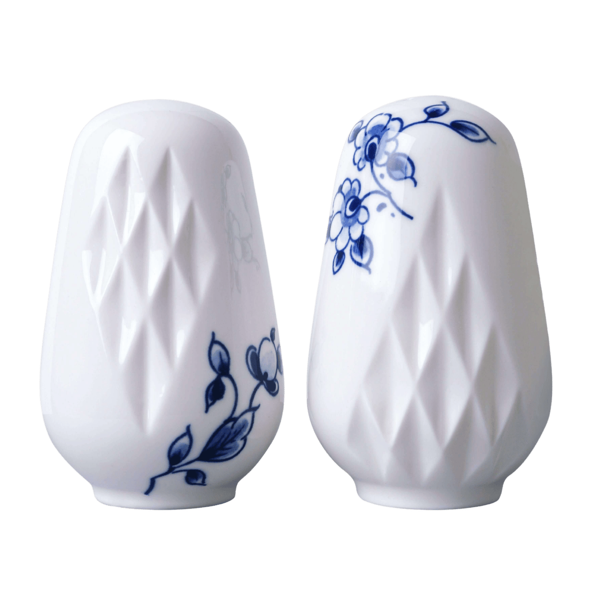 Heinen Delfts Blauw Vouw Peper- En Zoutstel