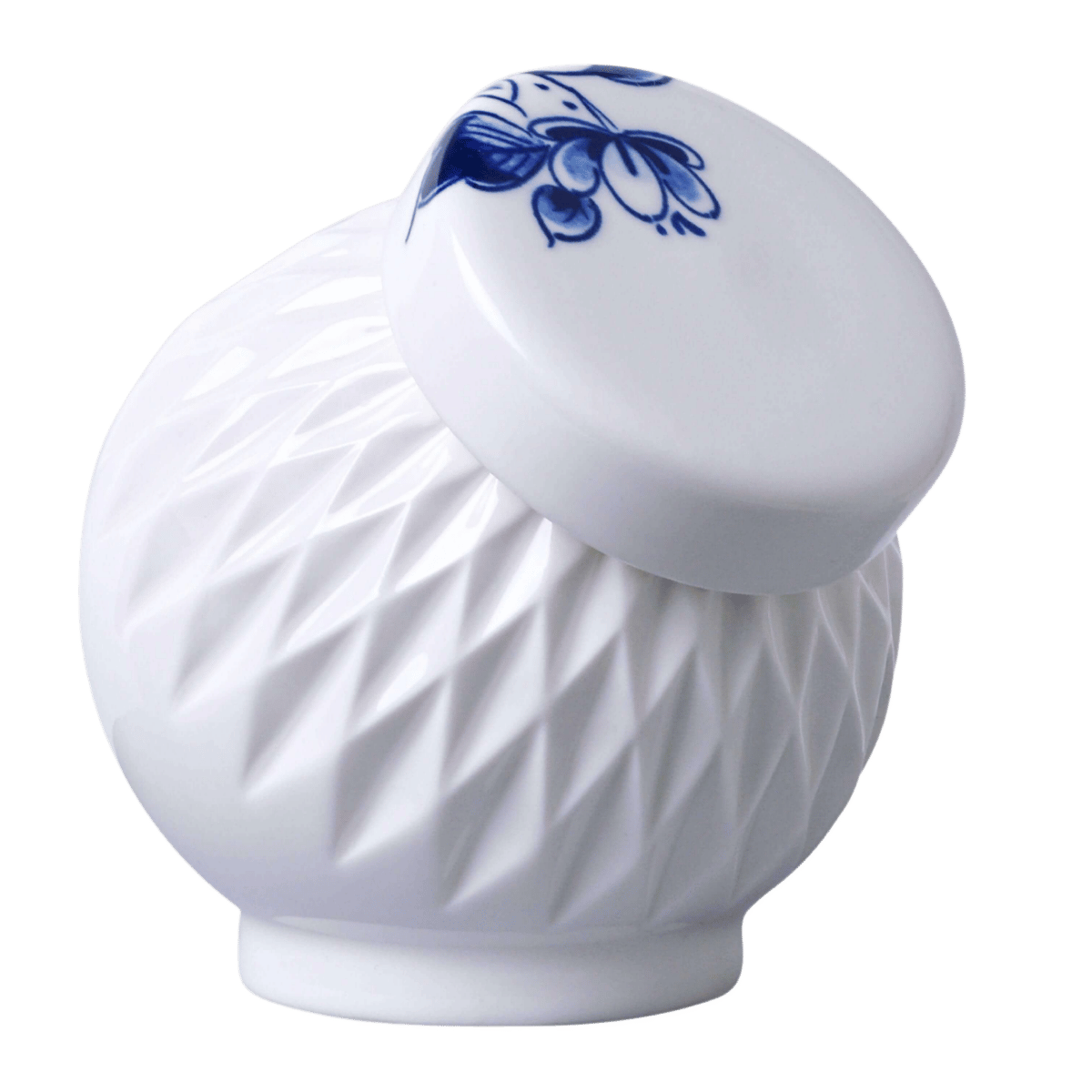 Heinen Delfts Blauw Vouw Suikerpotje