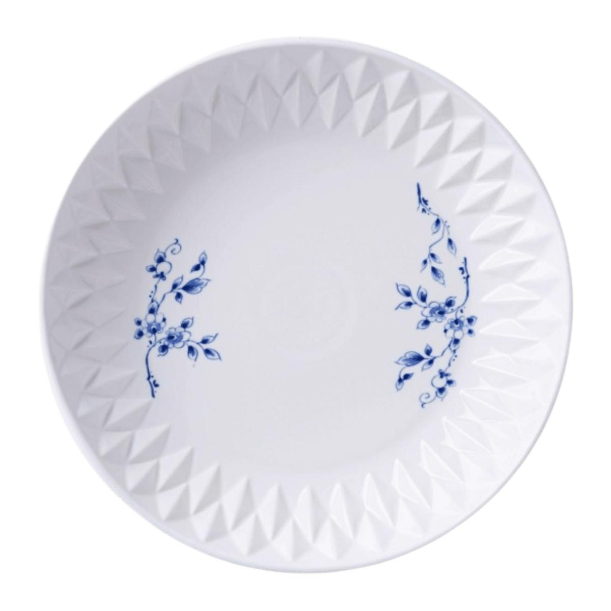 Heinen Delfts Blauw Vouw Pastabord