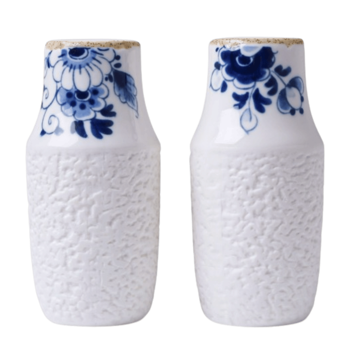 Heinen Delfts Blauw Bloesem Peper- & Zoutstel
