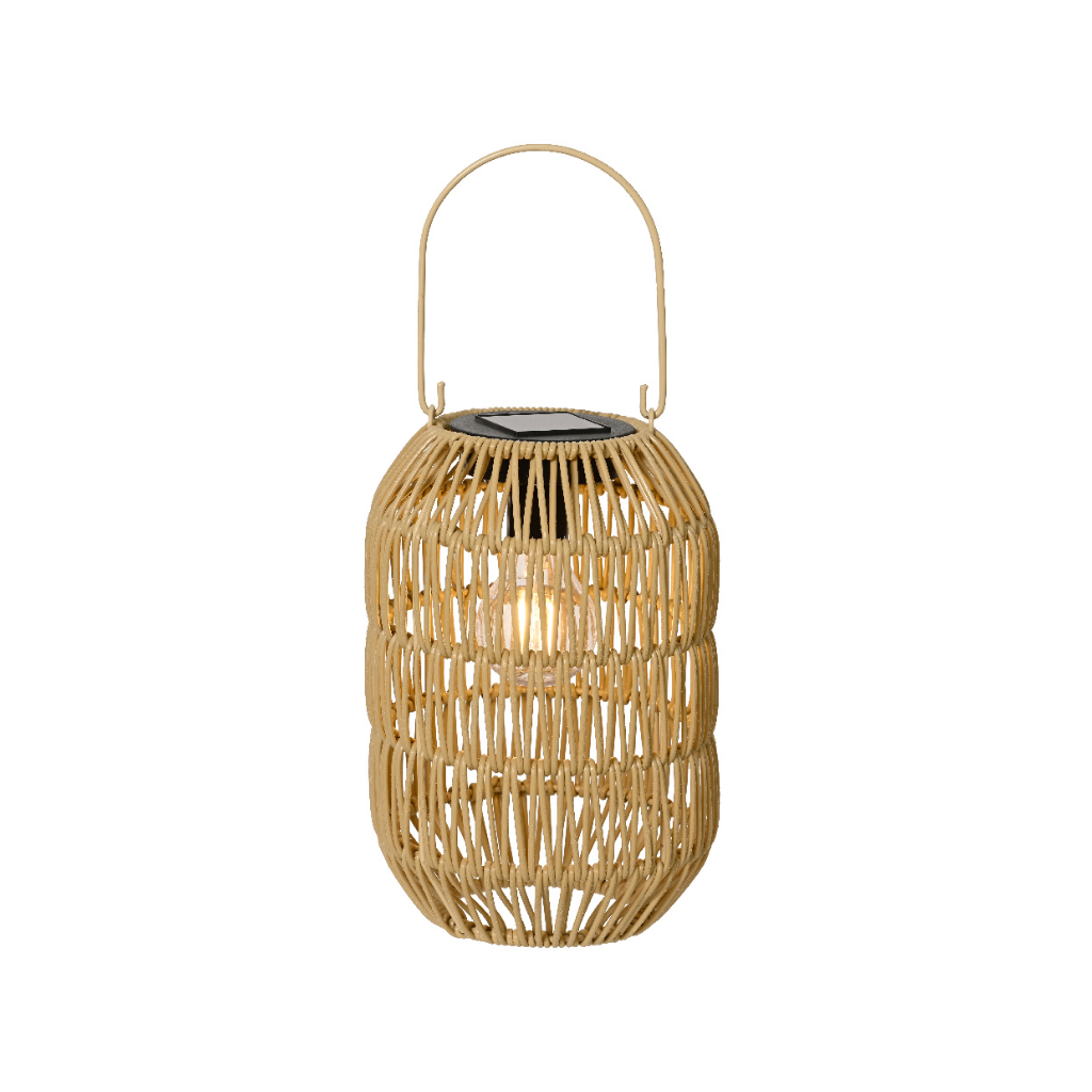 Lumineo Solar lantaarn naturel 24.5 cm