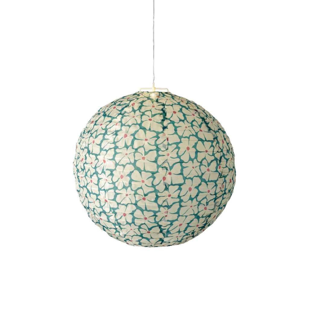 Lumineo Solar lantaarn groen wit 40 cm