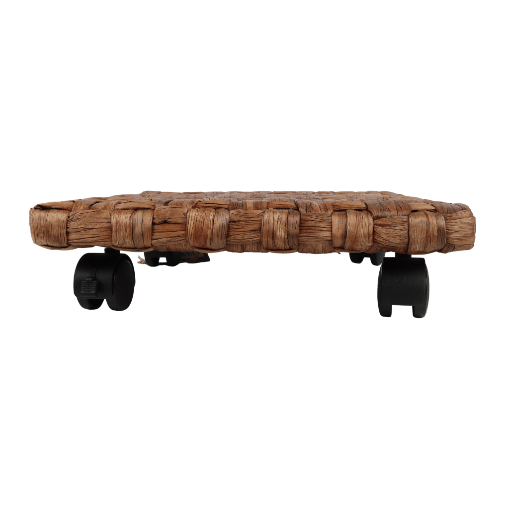 De Bosrand Plantentrolley Waterhyacint Bruin 30 x 30 x 8 cm