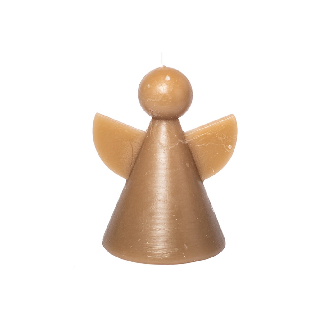 Home Society Deco Candle Angel S Taupe 6 stuks