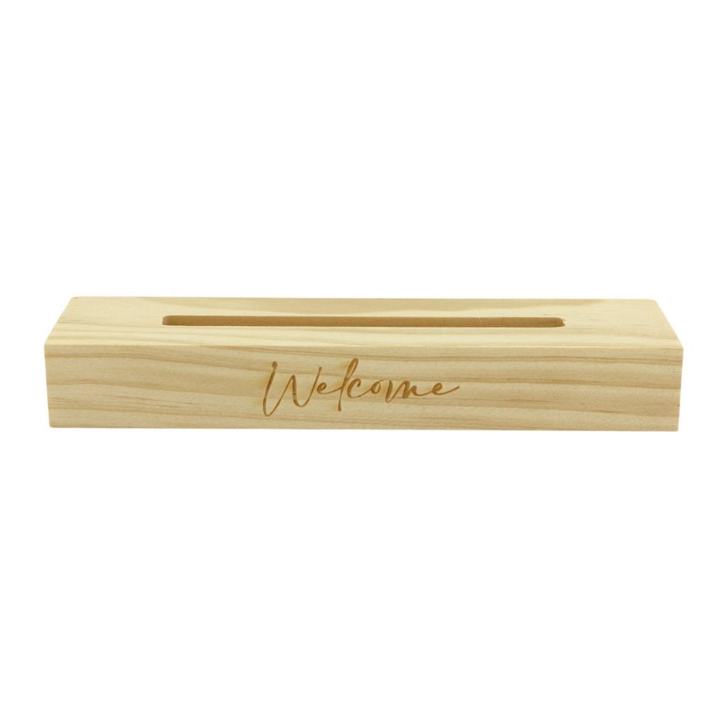 Bridgewater Houder Geurzakjes Welcome Hout 18.2 x 5 x 2.4 cm