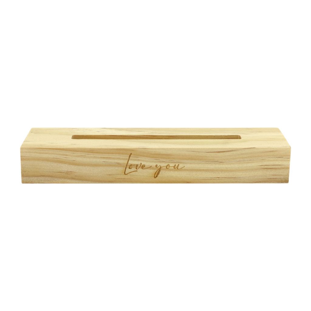 Bridgewater Houder Geurzakjes Love You Hout 18.2 x 5 x 2.4 cm