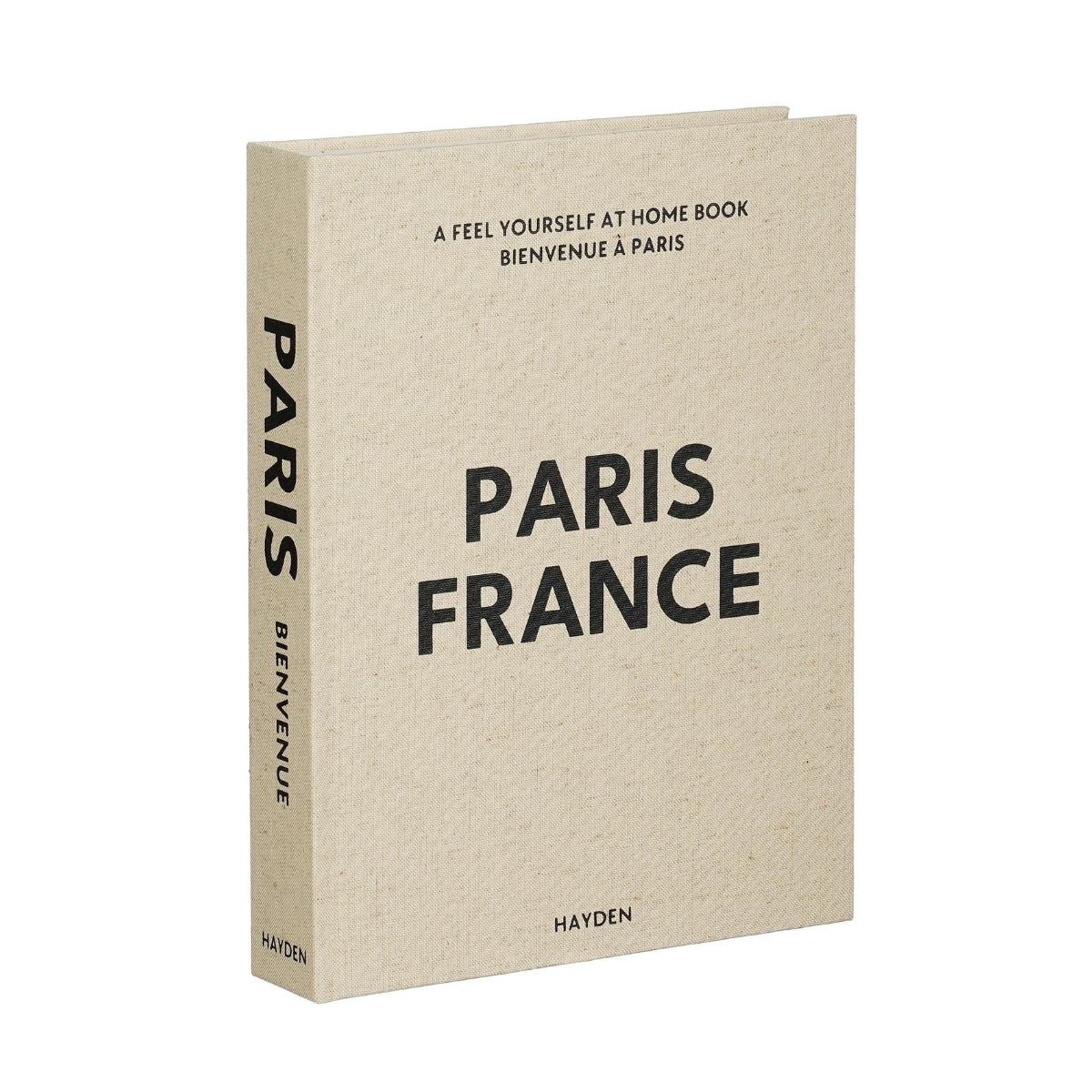Mica Decorations Decoratie Boek France Grijs 22 x 29 x 4 cm