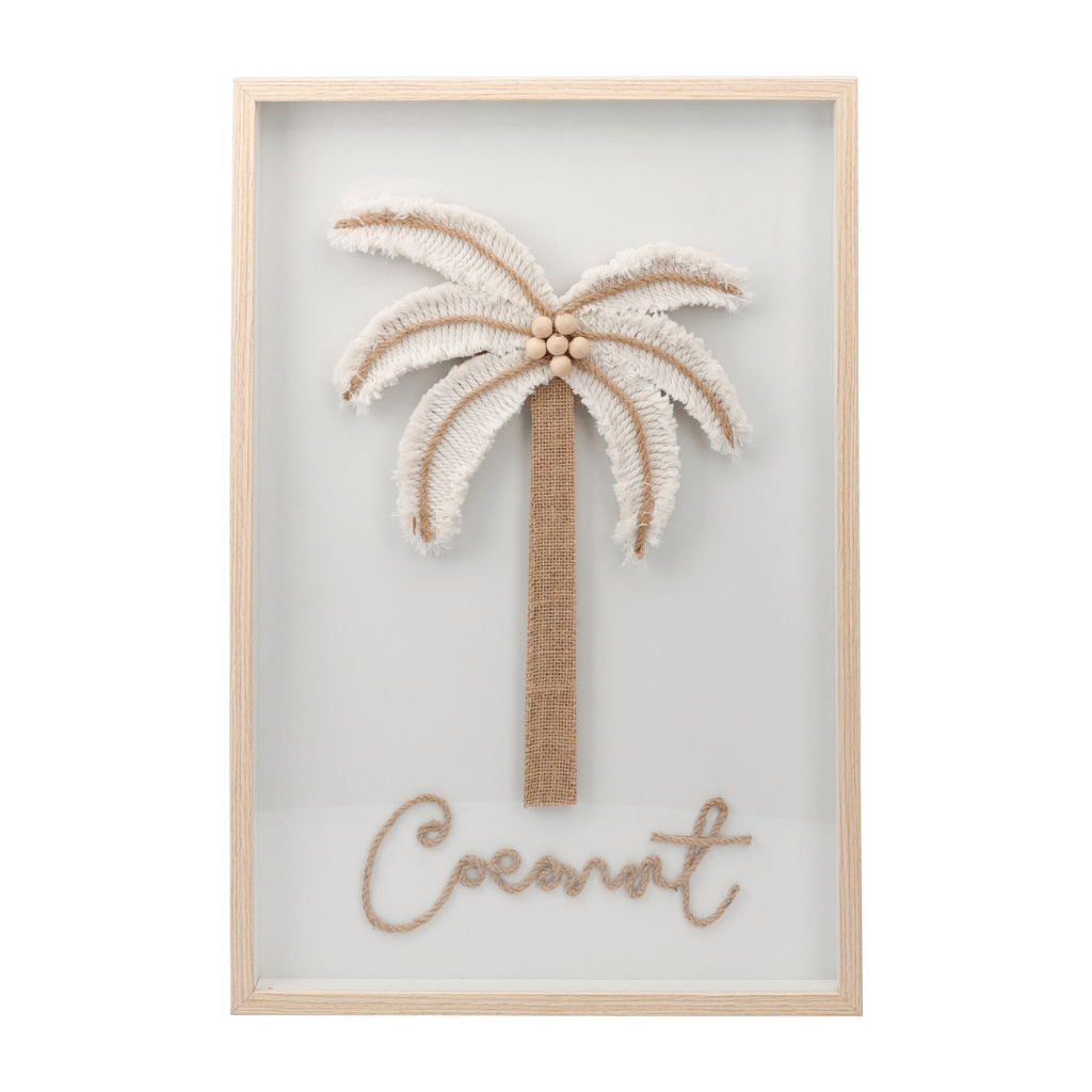 Home & Styling Palmboom in Fotolijst 62 cm