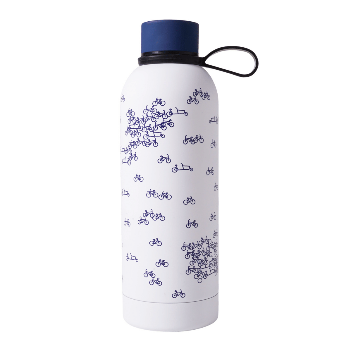 Heinen Delfts Blauw Waterfles de Blauwe Fiets