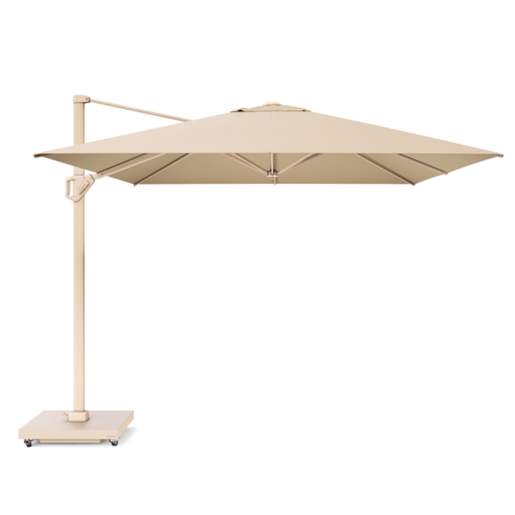 Platinum Zweefparasol Challenger T¹ Champagne Rechthoek 300 x 400 cm