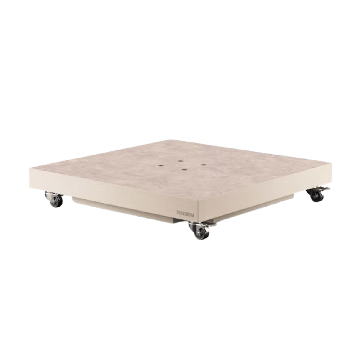 Platinum Parasolvoet Ceramica met Zwenkwielen Zand 90 kg