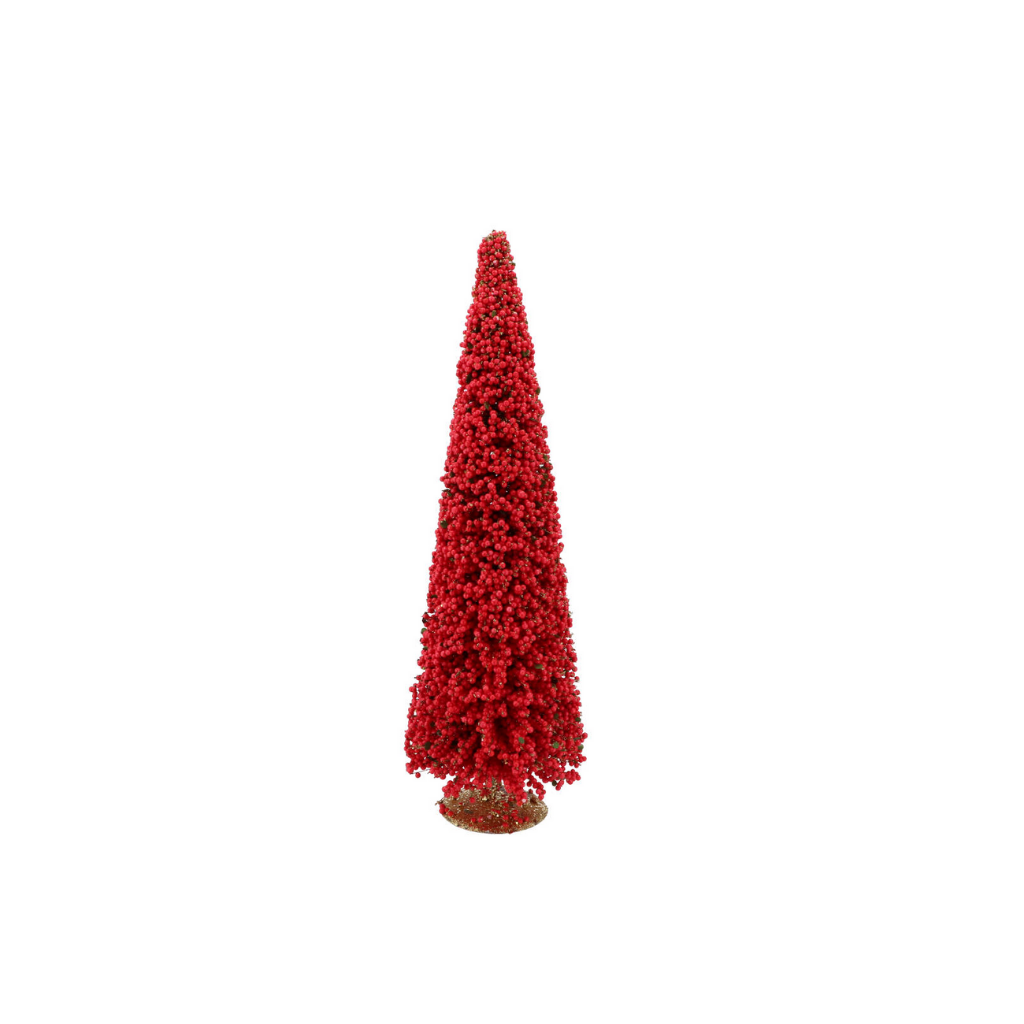 Sparkle Red Tree Berry 17x50cm