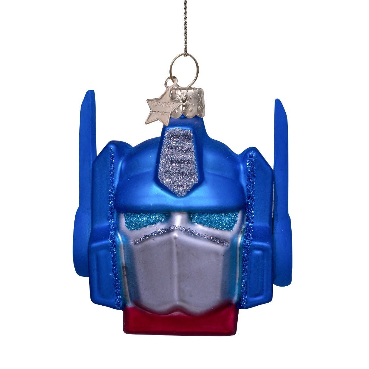 Vondels Kersthanger Transformers Optimus Prime blauw 7.5 cm