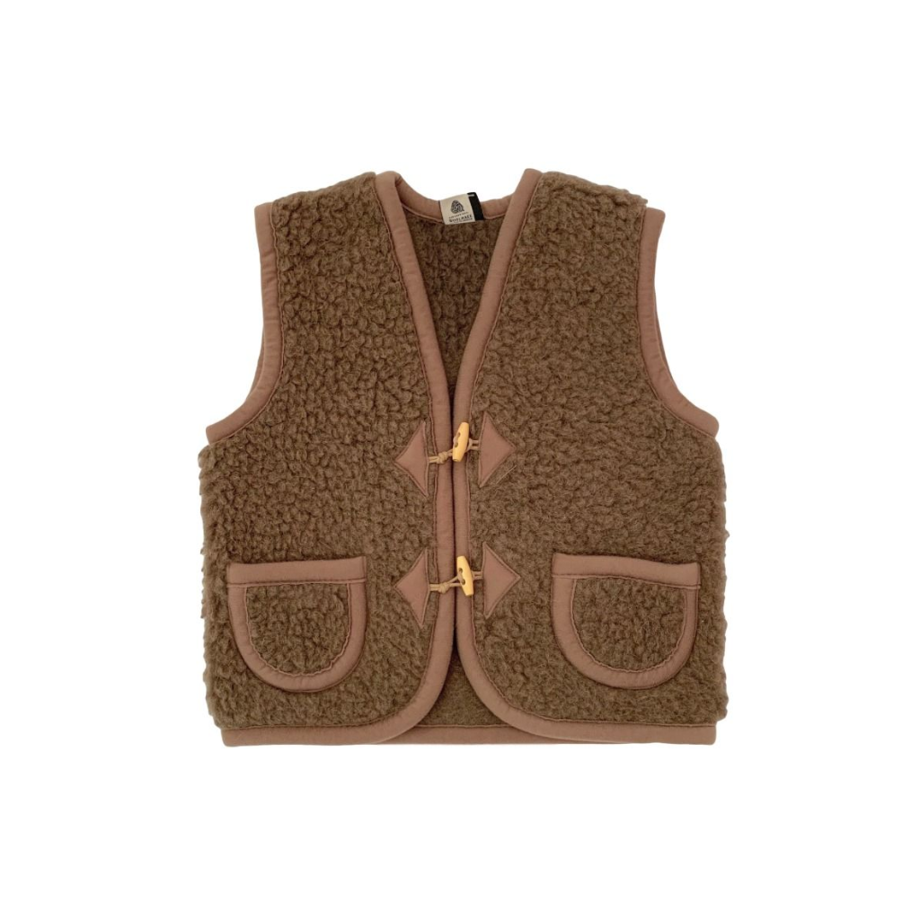 Alwero bodywarmer Alpen Junior Bark 104-110