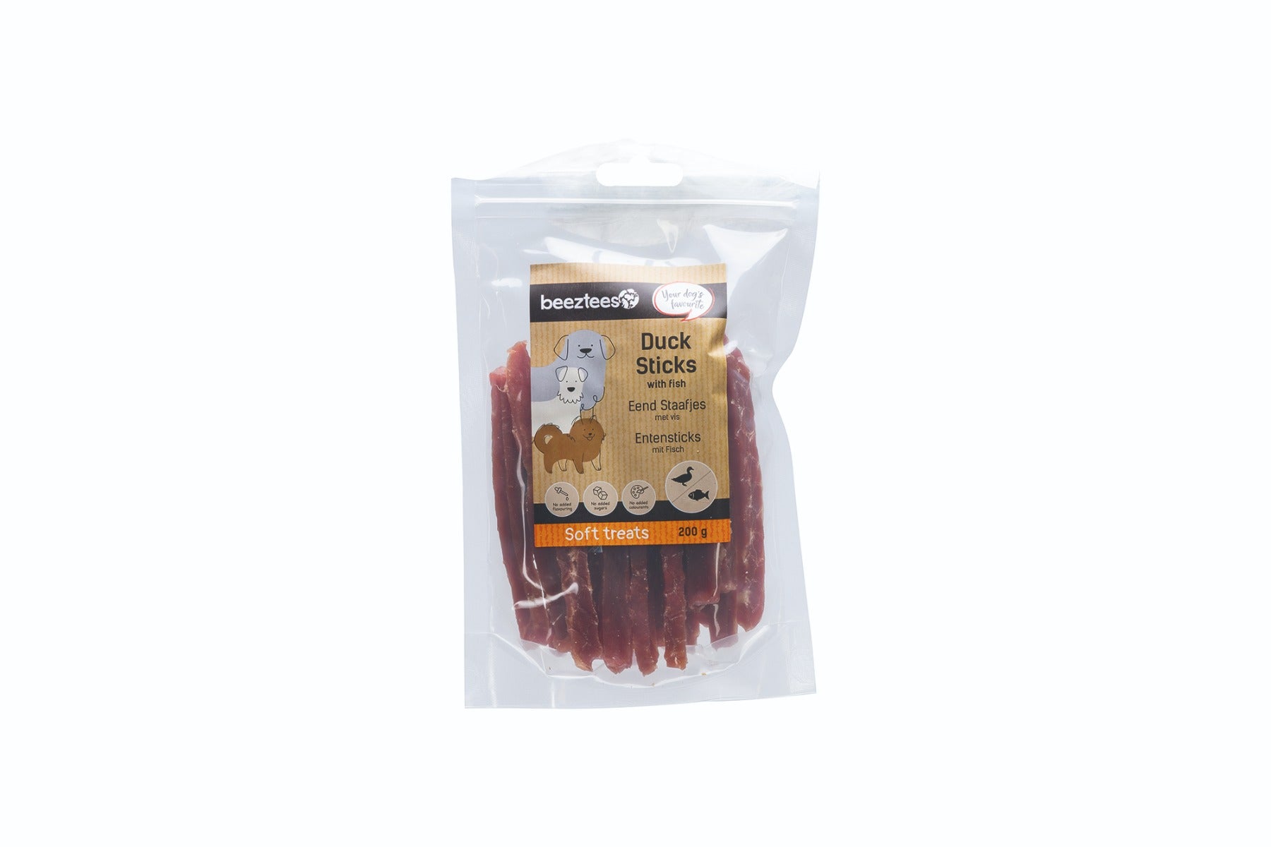 Eend Staafjes met Vis 200g