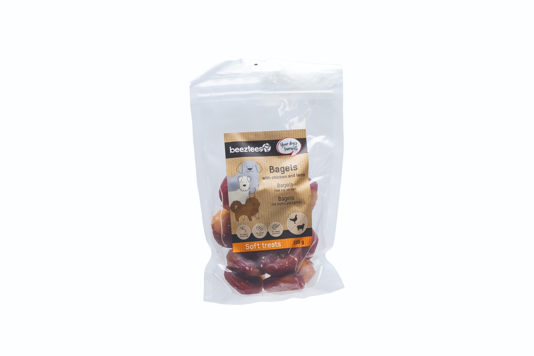 Bagel Kip en Lam 200g