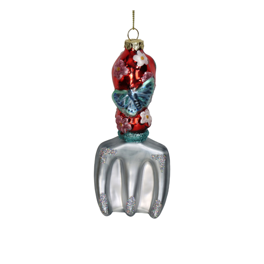 Kersthanger Handcultivator Glas Multi 12.7 cm