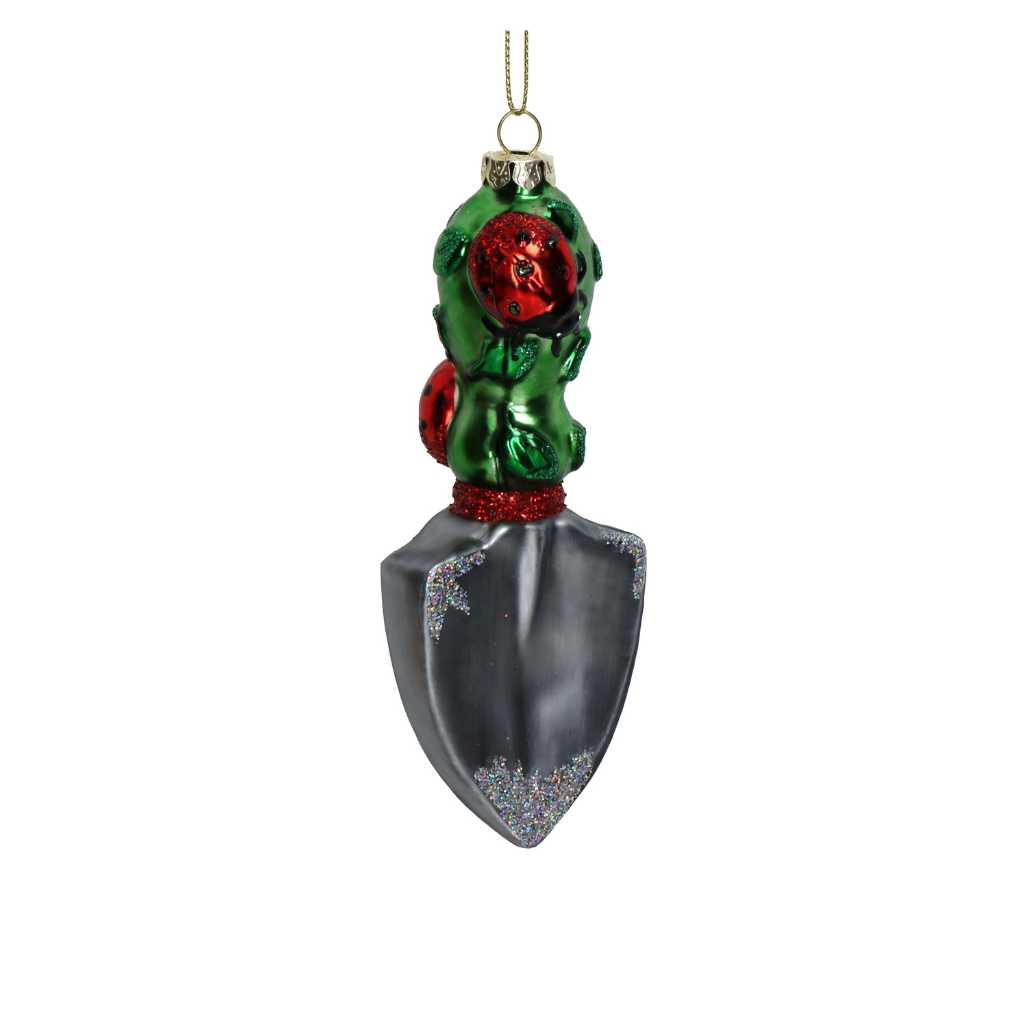 Kersthanger Tuinschop Glas Multi 12.7 cm