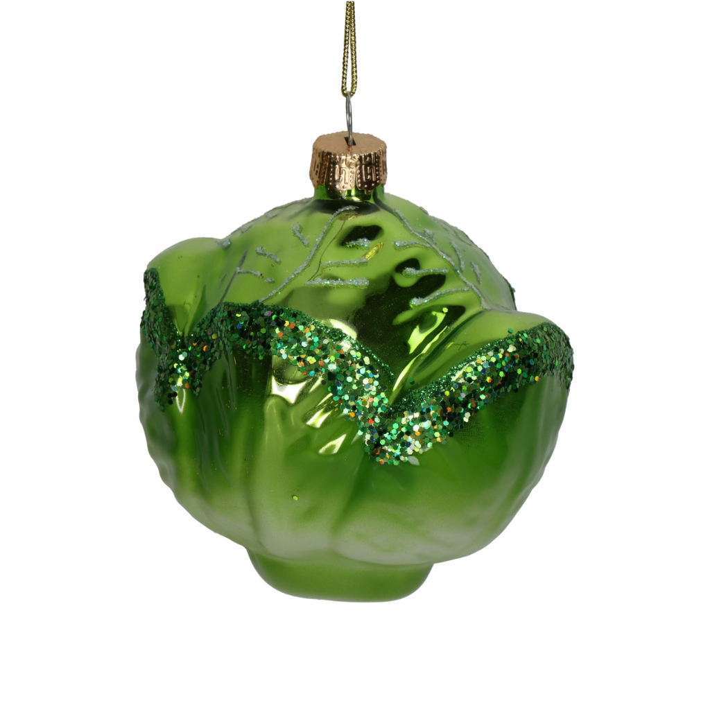 Kersthanger Groen Koolglas Groen 8.1 cm
