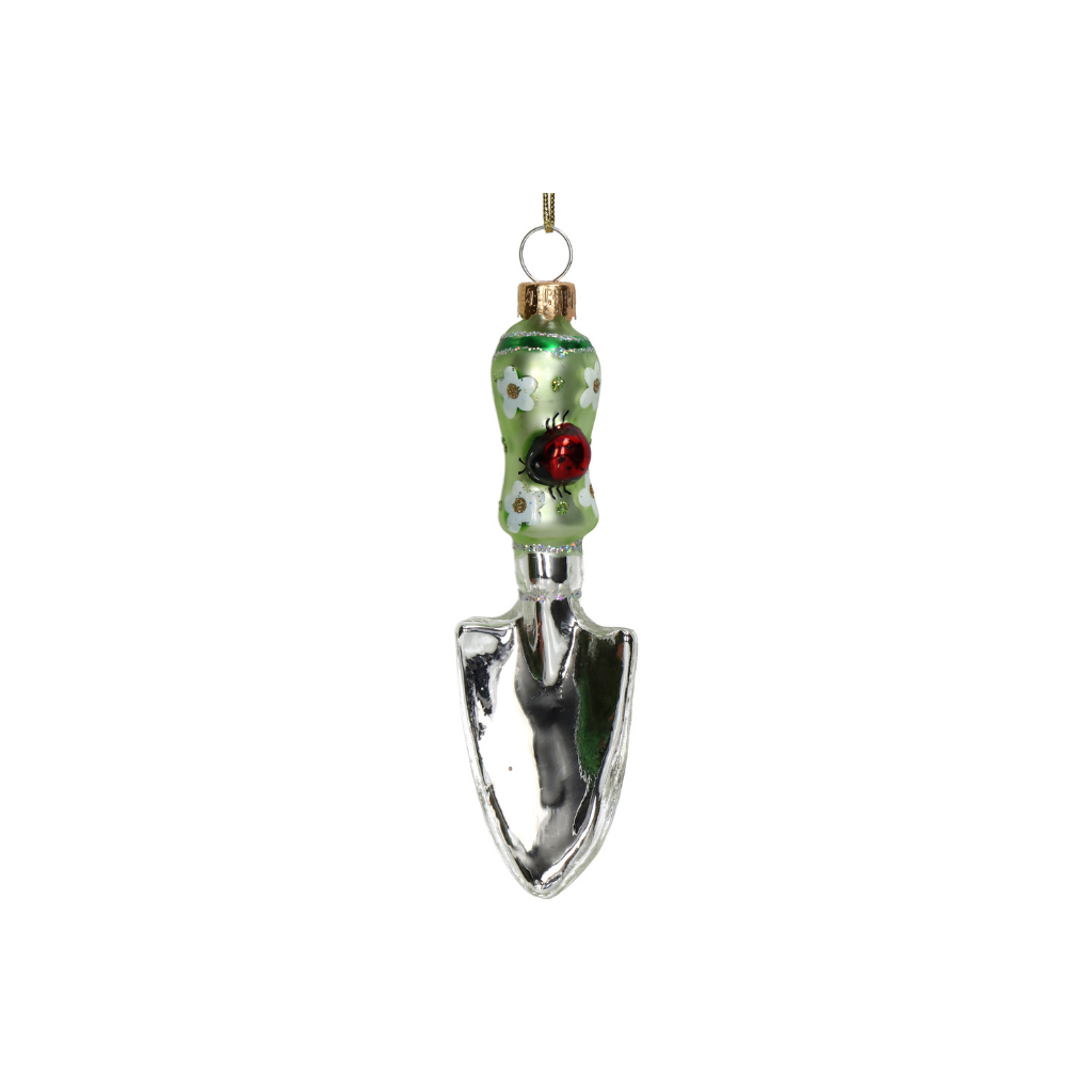 Kersthanger Schop Glas Multi 11 cm