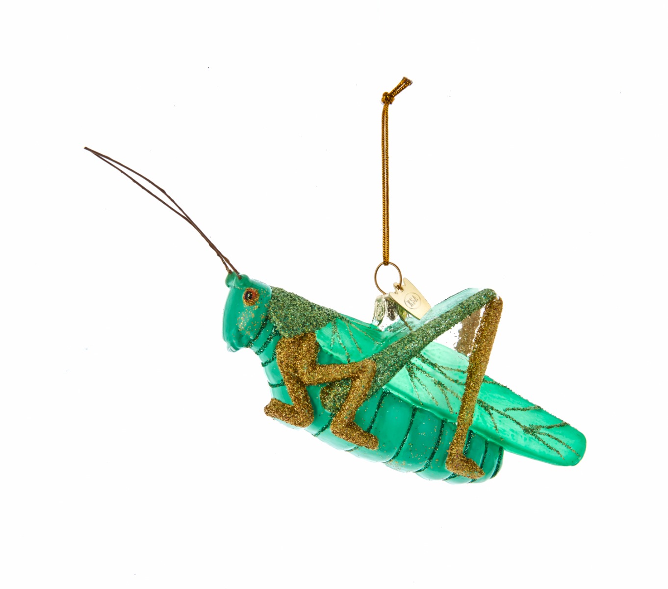 Kurt Adler kersthanger Noble Gems Glass Lucky Cricket