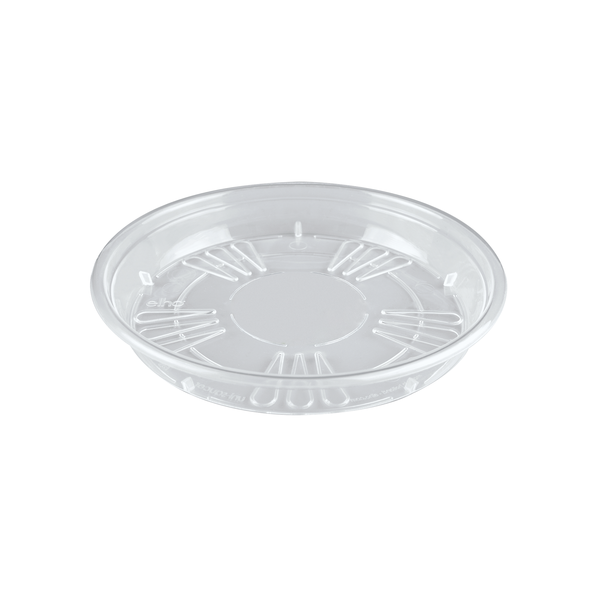 Elho Uni-Schotel Rond 16cm Transparant